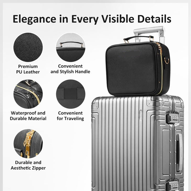 Velourrr LED Mirror Vanity Travel Case