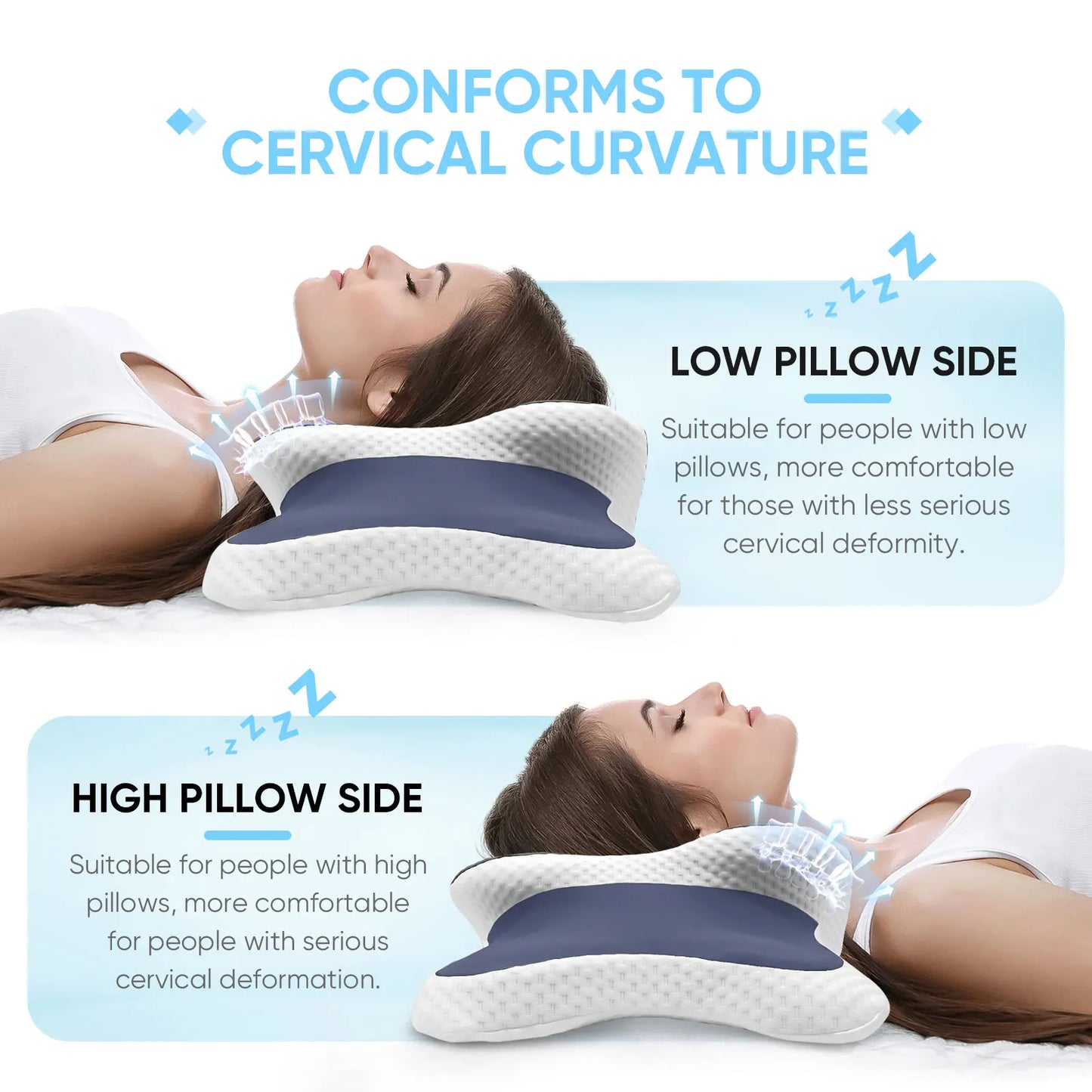 Velourrr Cervical Pillow