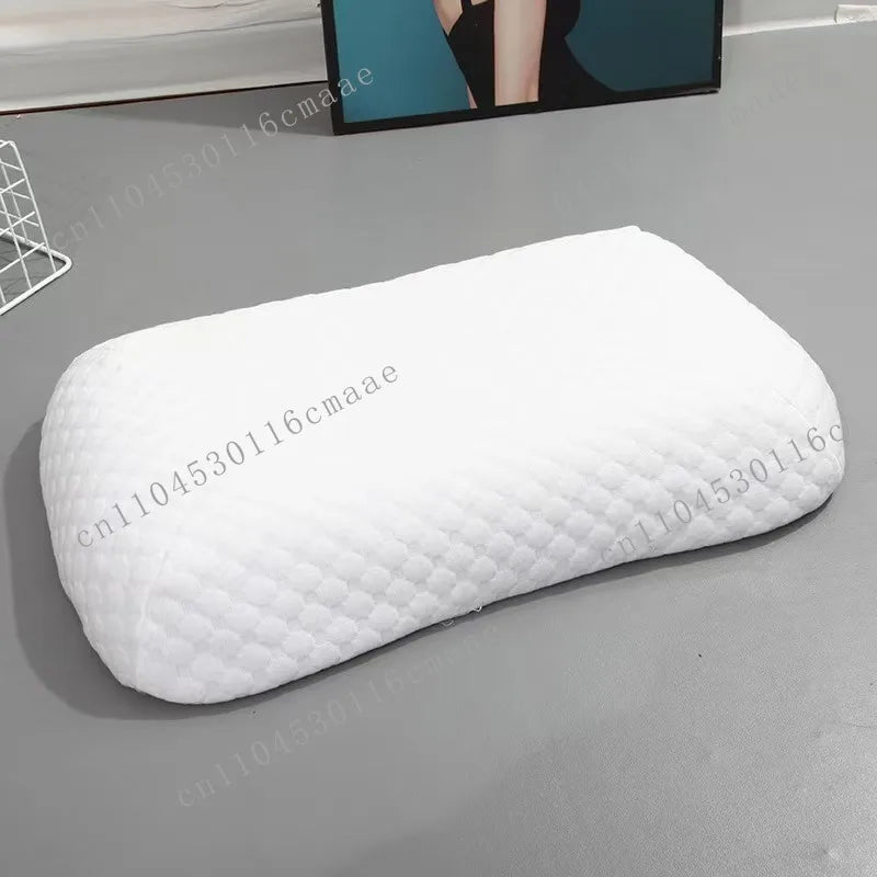 Zero-Pressure Ergonomic Cooling Jelly Pillow