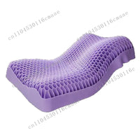 Zero-Pressure Ergonomic Cooling Jelly Pillow