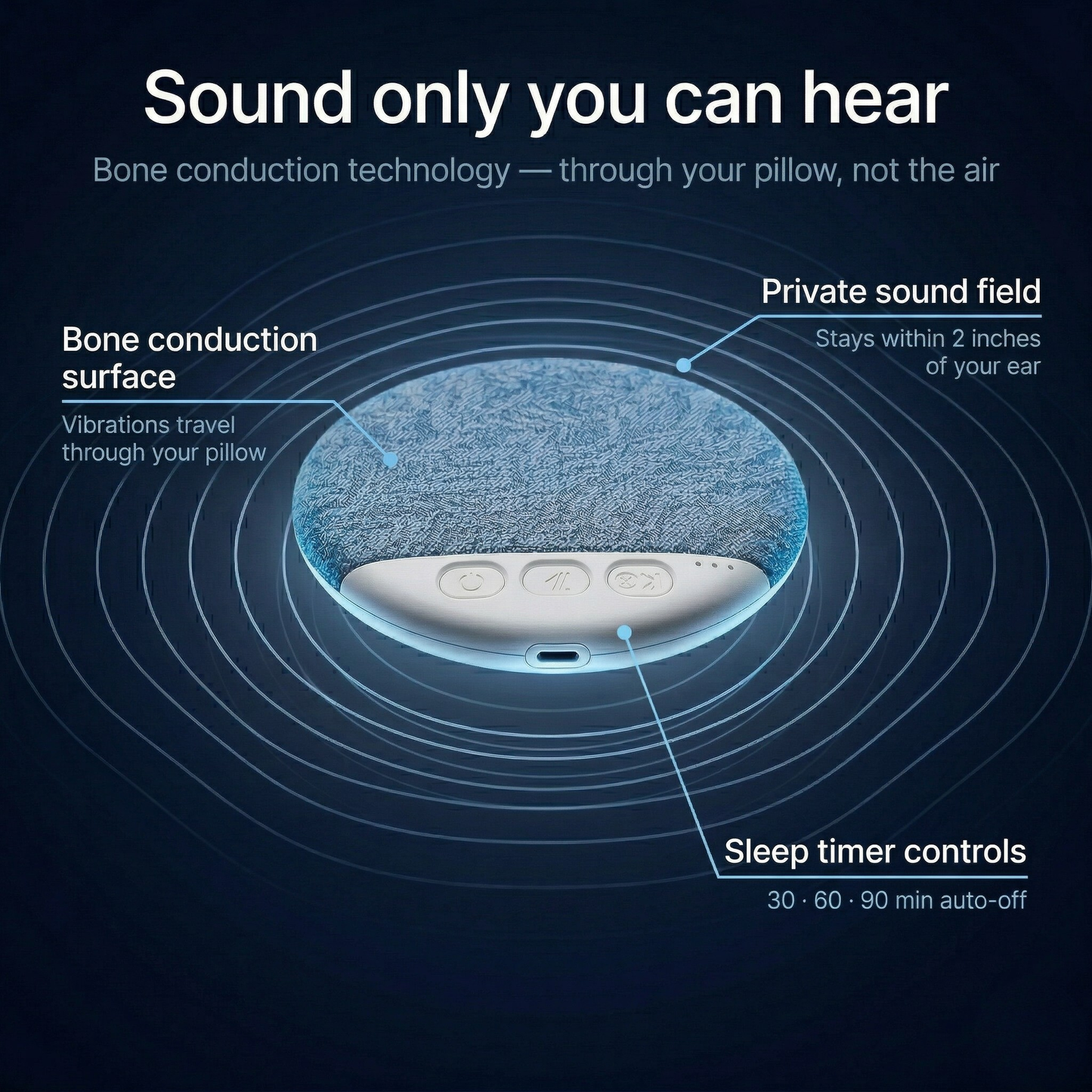 Velourrr™ Pillow Speaker