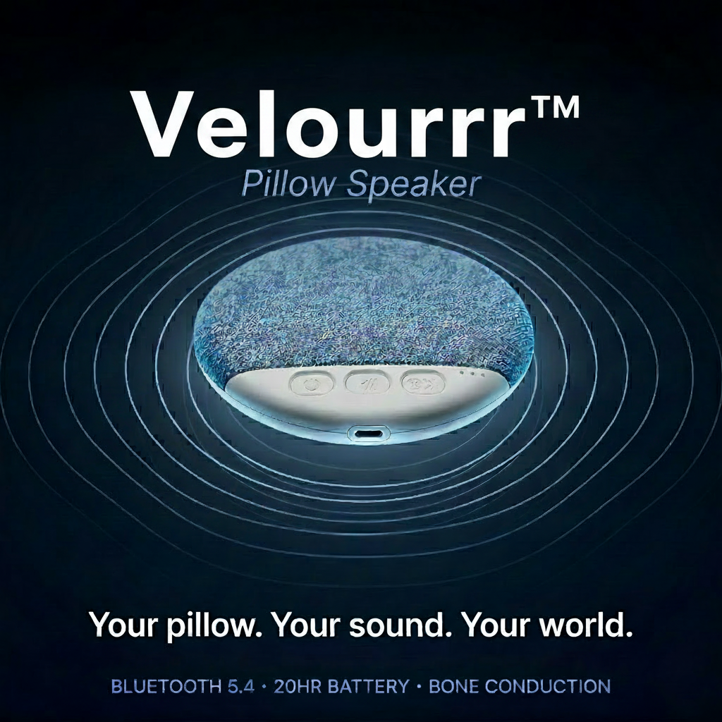 Velourrr™ Pillow Speaker