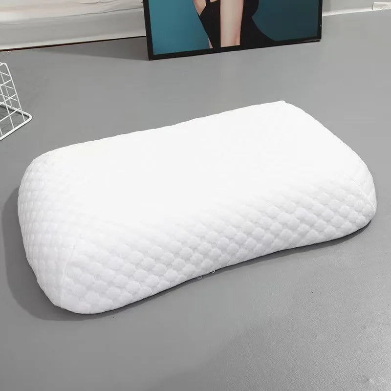 Zero-Pressure Ergonomic Cooling Jelly Pillow