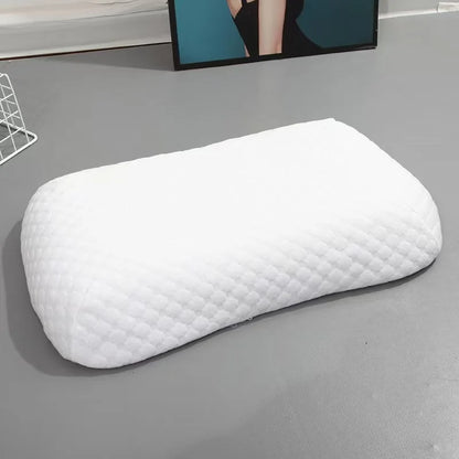 Zero-Pressure Ergonomic Cooling Jelly Pillow